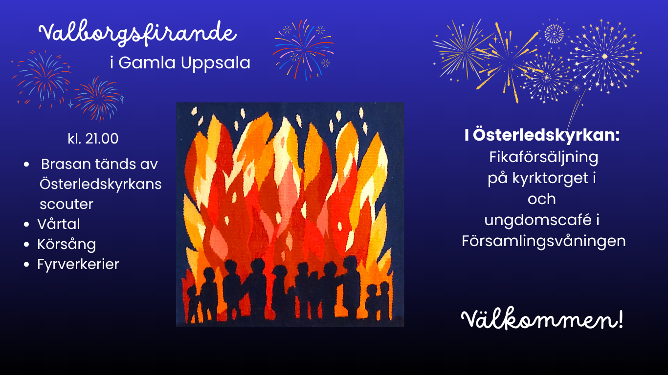 Valborgsfirande i Österledskyrkan