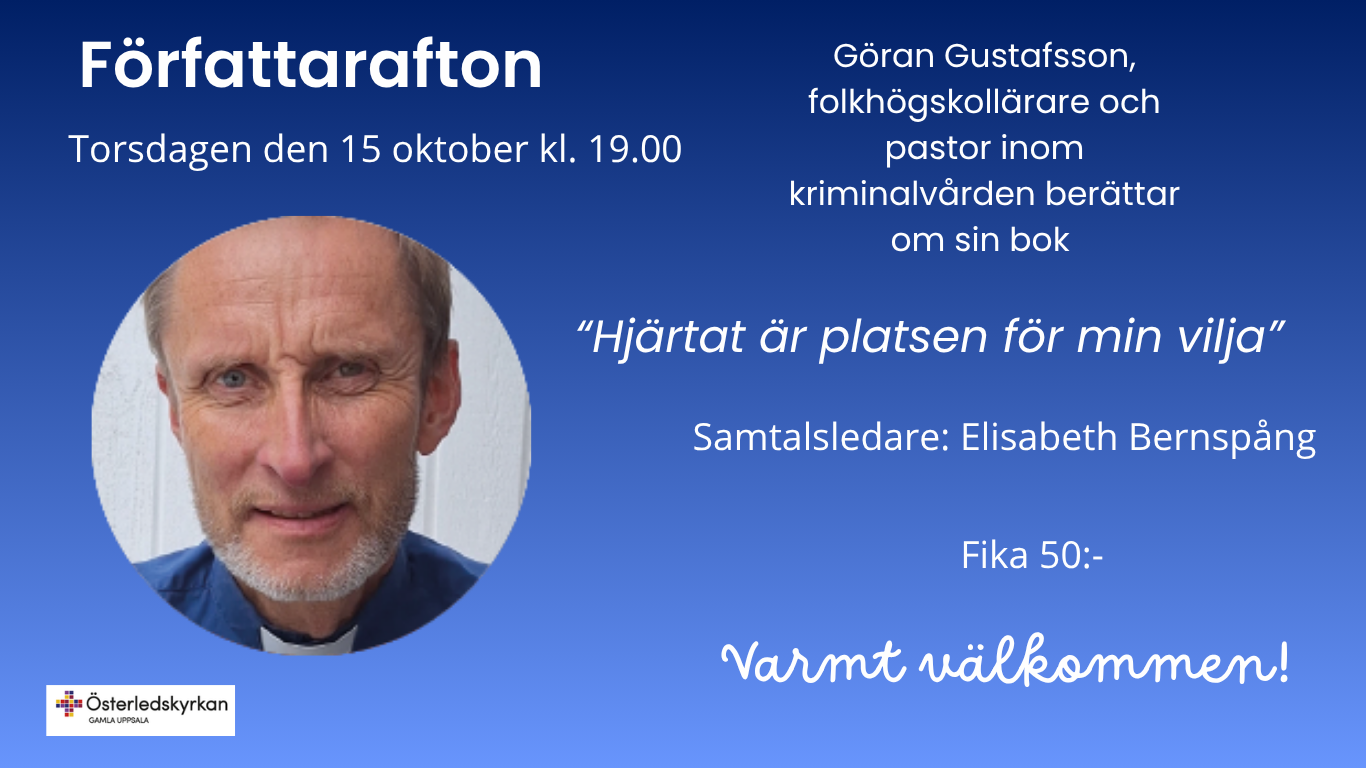 Författarafton med Göran Gustafsson