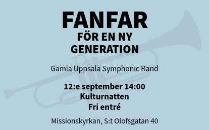 Lyssna på GUSB i Missionskyrkan på kulturnatten!